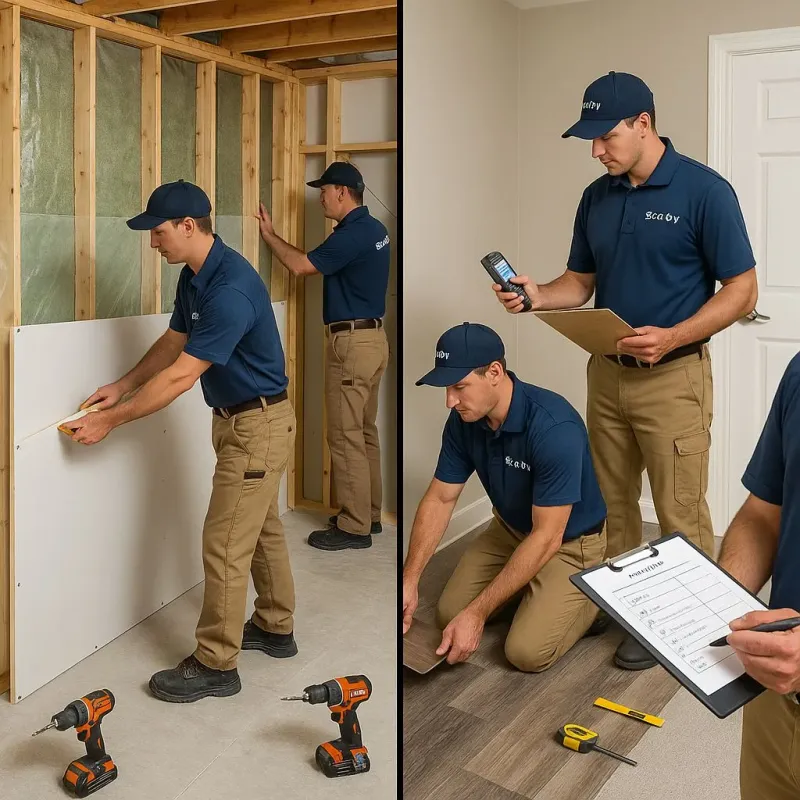 Repairs and Reconstruction process in Piscataway, NJ